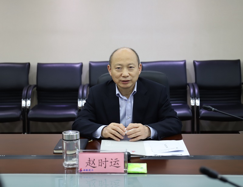 赵时运会见中能建集团党委书记、董事长