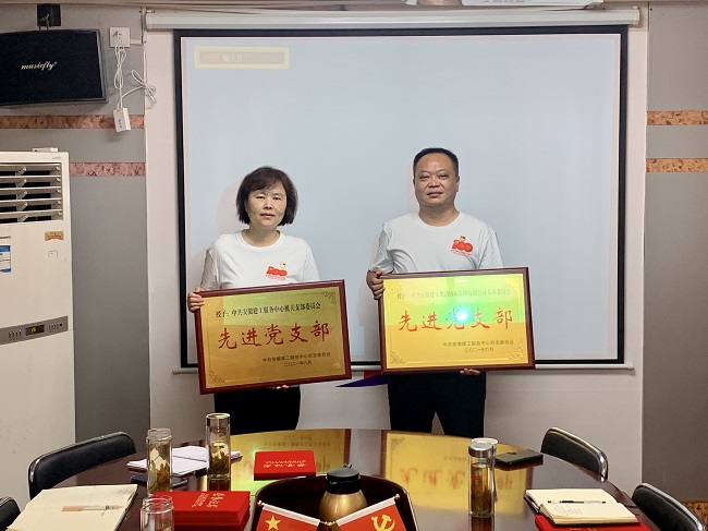 安建服务中心党总支召开庆祝建党100周年“七一”表扬暨党史学习教育专题党课报告会