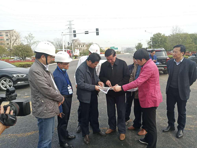 望江县委书记李跃云调研路桥集团S211PPP项目
