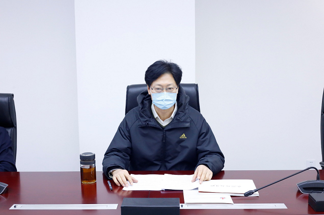 合肥市人大常委会主任汪卫东莅临路桥集团调研疫情防控和复工复产事情