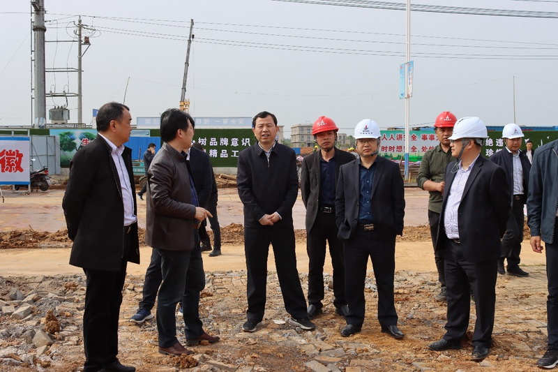 铜陵市义安区主要向导赴安建投资铜陵PPP项目调研