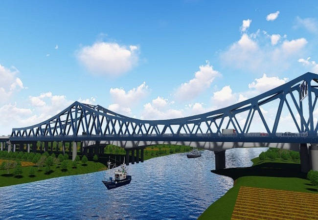 路桥集团中派河大桥BIM应用项目获首届安徽省修建信息模子（BIM）手艺应用大赛基础设施类二等奖