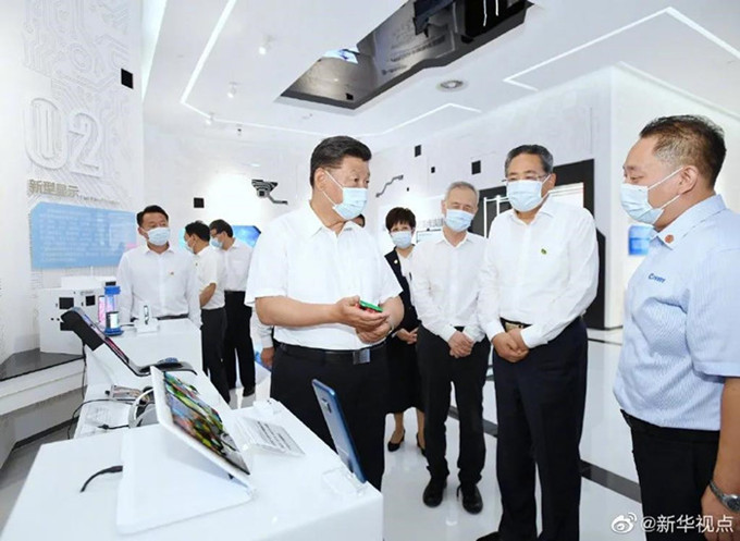 习近平在合肥考察调研