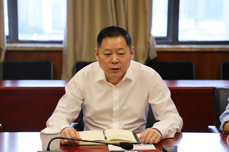 股份公司副总司理孙学军一行莅临安徽建科调研