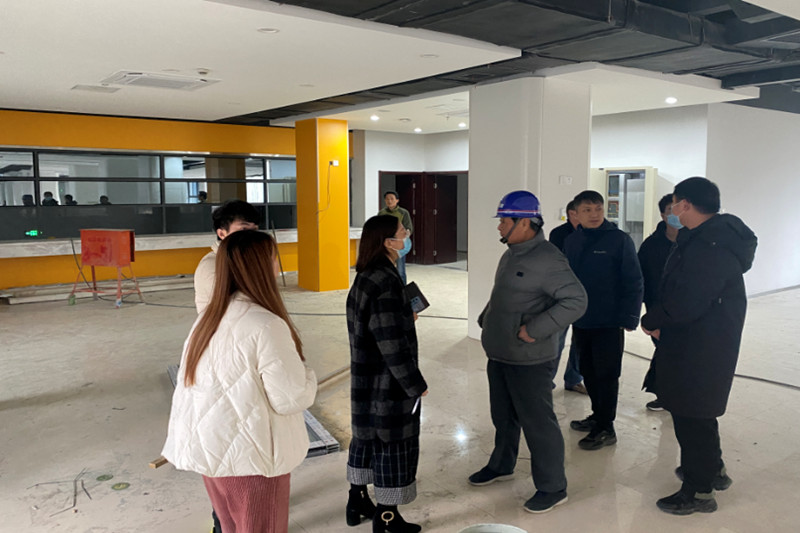 安徽建科团委组织开展“青年文明号”现场考评验收事情
