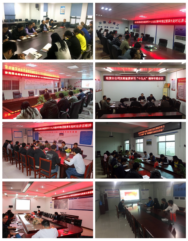 安徽路港认真学习宣传贯彻党的十九大精神