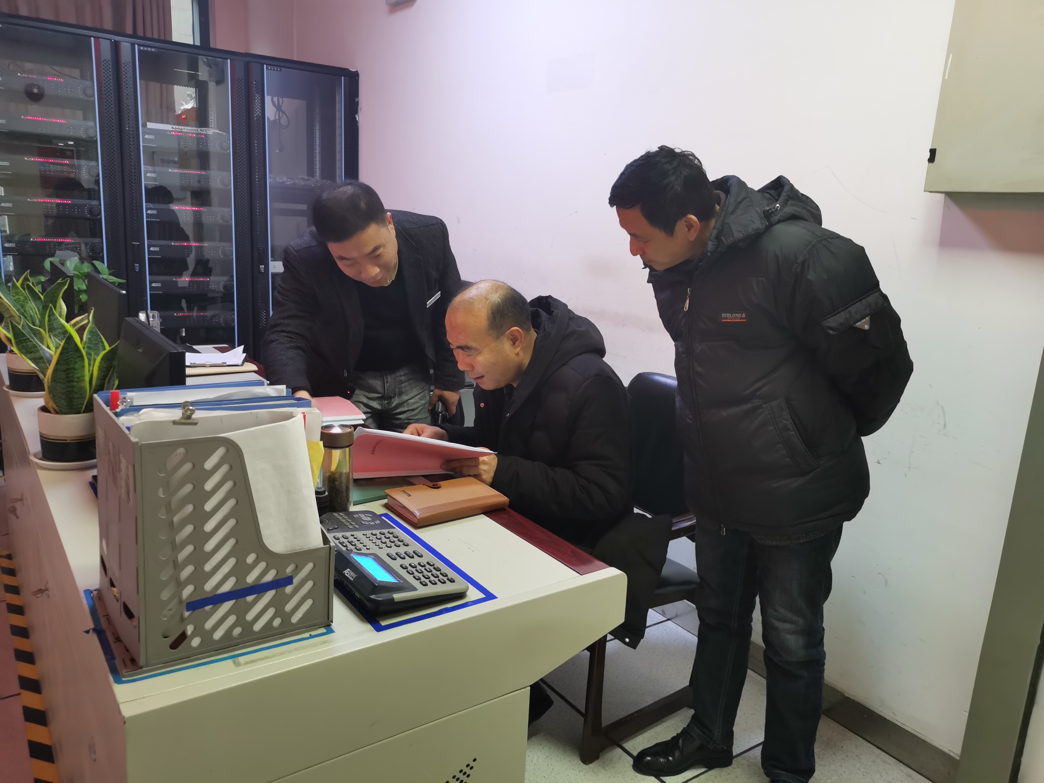 集团守卫部对安建大厦开展节前消防清静大检查