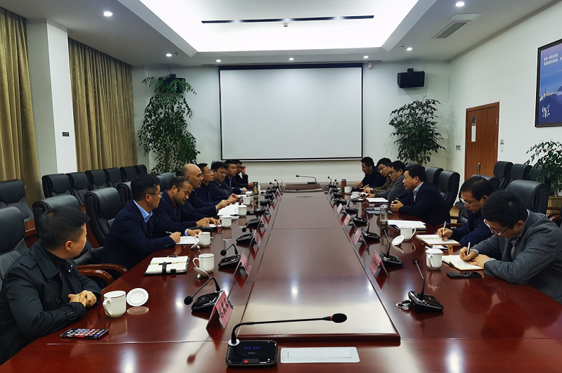 安建投资总司理朱忠明赴舟山对接项目相助