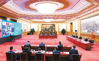 习近平出席二十国集团向导人第十五次峰会第一阶段聚会并揭晓主要讲话 