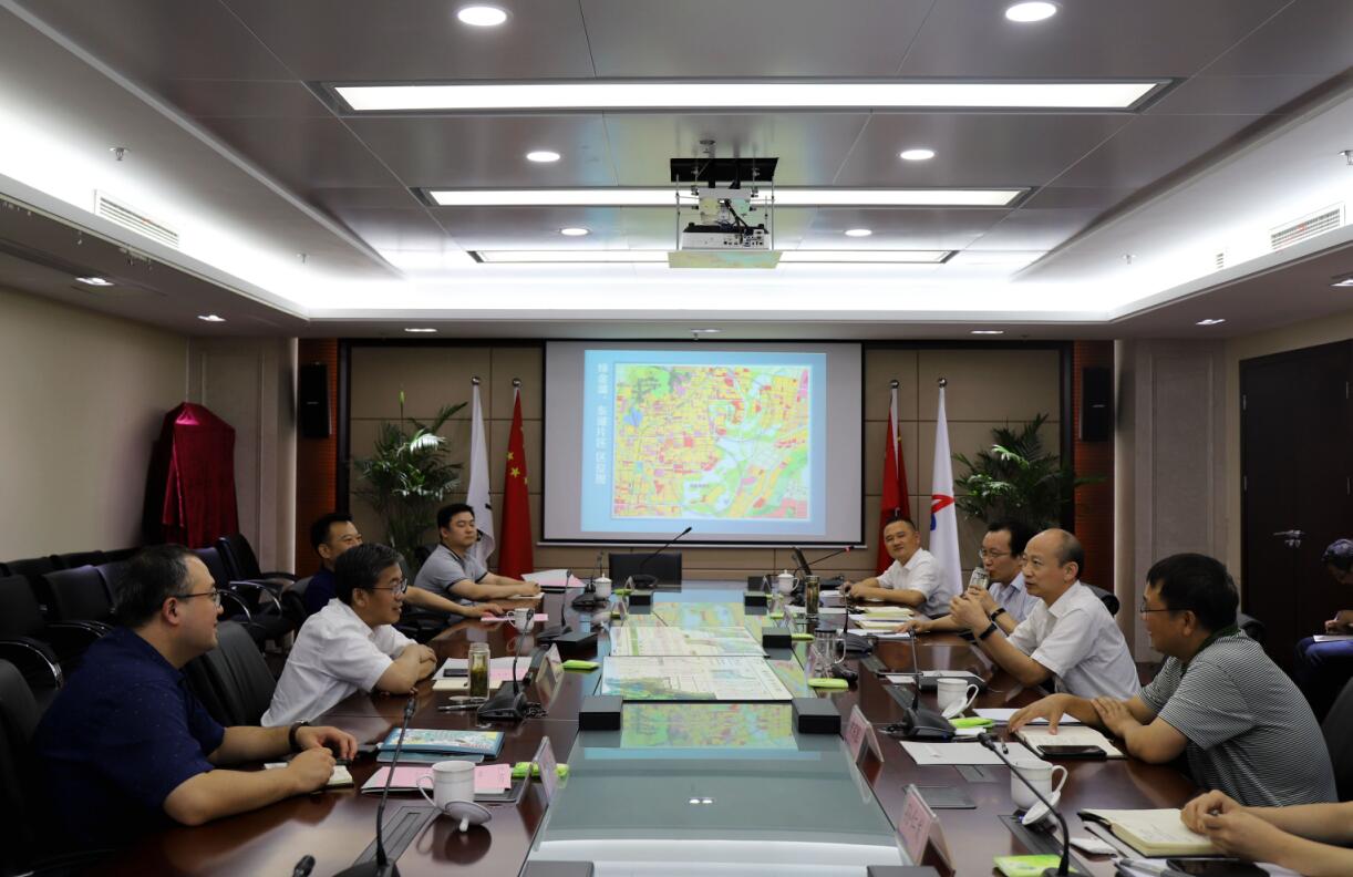 赵时运会见淮北市委常委、常务副市长朱浩东一行