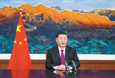 习近平出席天下经济论坛“达沃斯议程”对话会并揭晓特殊致辞 强调解决时代课题，，，，必需维护和践行多边主义，，，，推动构建人类运气配合体