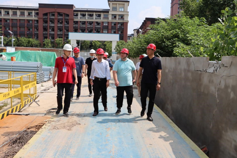 阜阳市颍东区副区长顾雄伟赴安建投资阜阳PPP项目调研