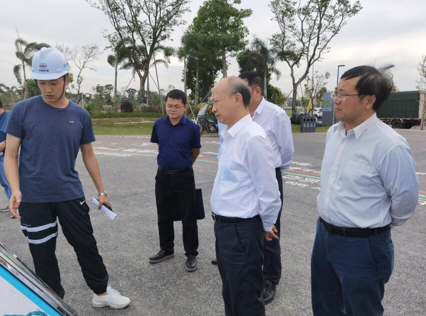 赵时运赴中铁建江门人才岛项目考察交流