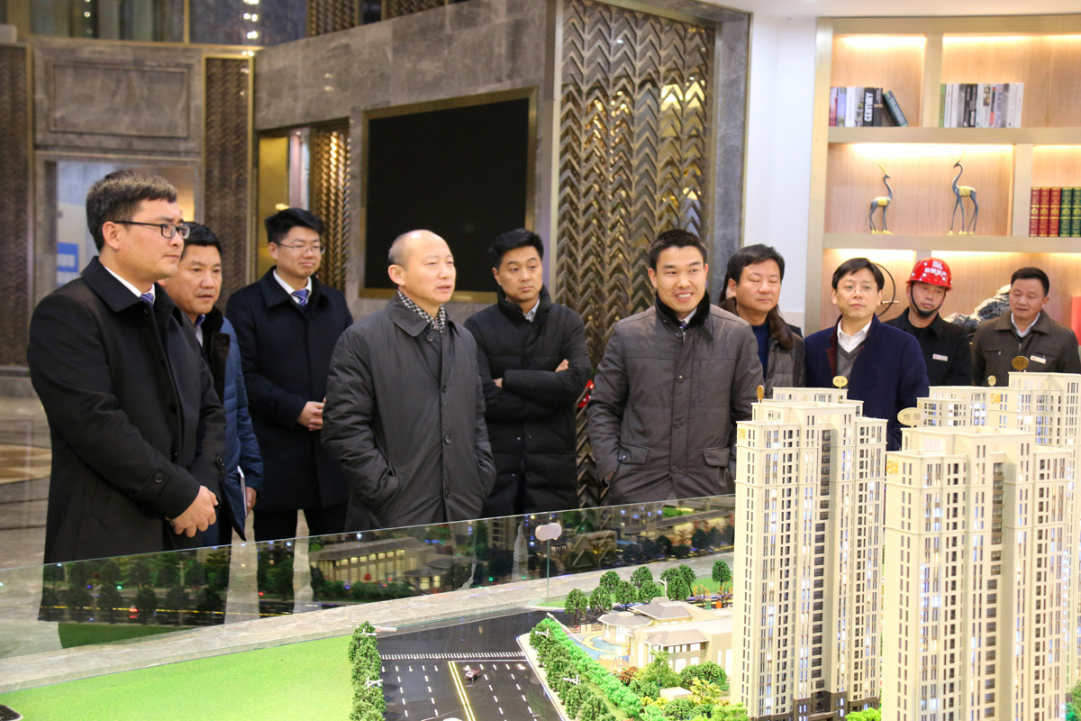 集团公司董事长赵时运赴合肥、蚌埠等地调研房地工营业