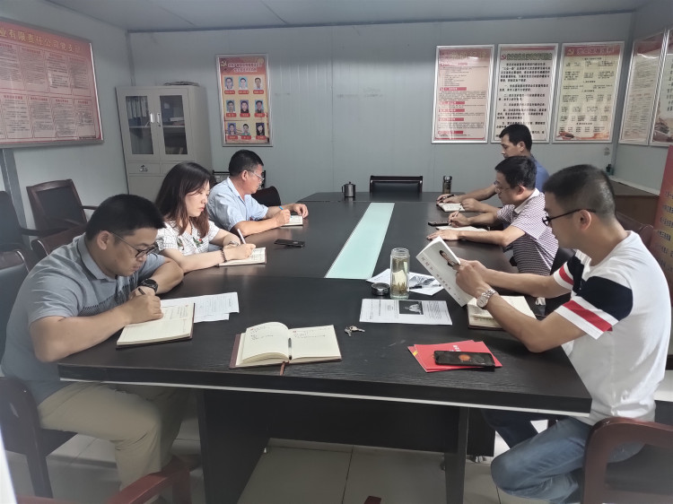 【切记嘱托 激励前行】安徽三建公司下层单位掀起学习宣贯习近平总书记考察安徽主要讲话精神热潮 