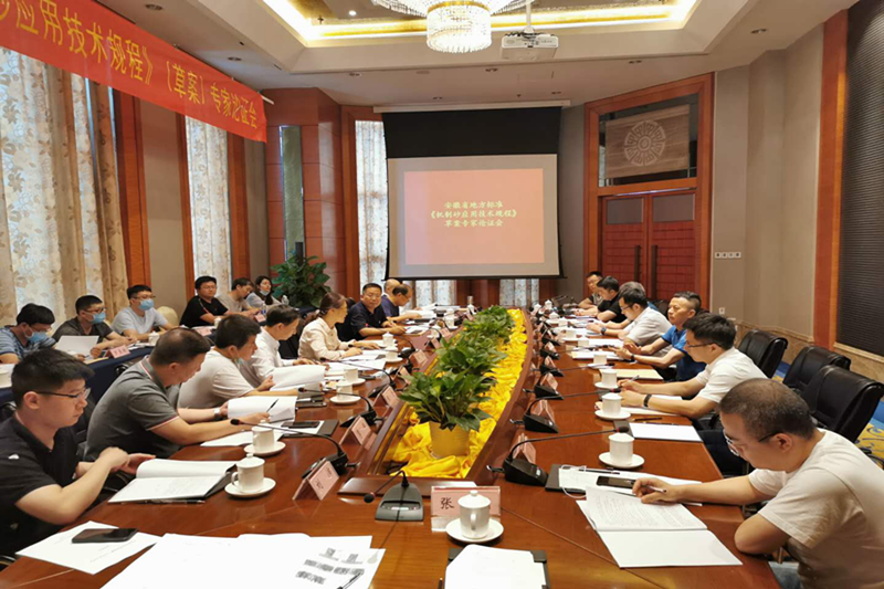 安徽省地方标准《机制砂应用手艺规程》草案专家论证会顺遂召开