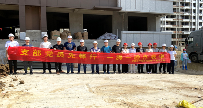 安建地产瑶海公司党支部:党员先锋行 一房一验作楷模