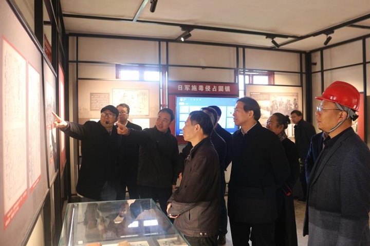 蚌埠市和固镇县向导赴安建总承包固镇PPP项目调研