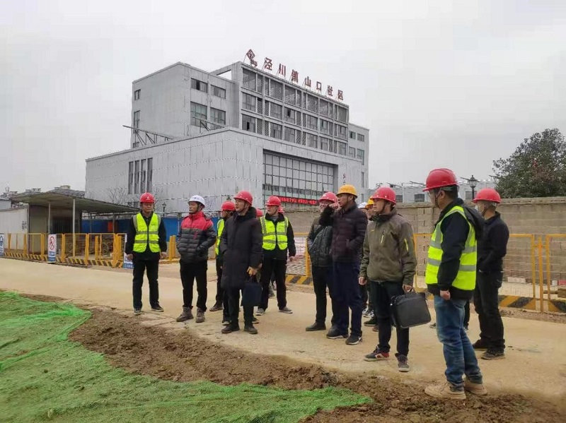 宣都会质量监视站赴泾县生态文明提升PPP项目举行建设监视执法检查