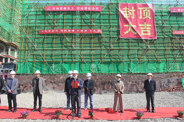 安建总承包公司总司理陈修翔赴绩溪项目调研督导