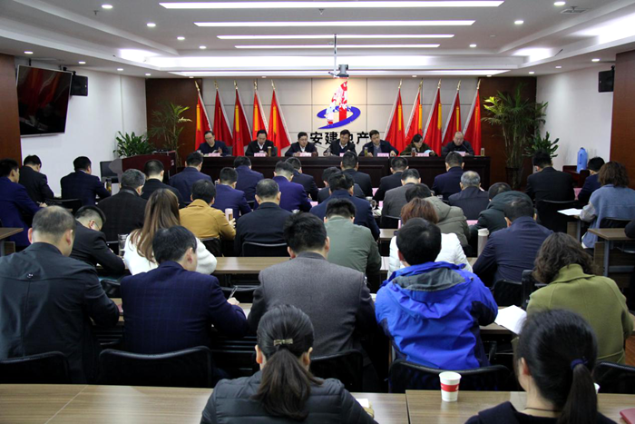 安建地产召开所属党支部书记抓党的建设述职评议会和集中整治形式主义权要主义专项行动安排会暨提防化解重大风险事情聚会