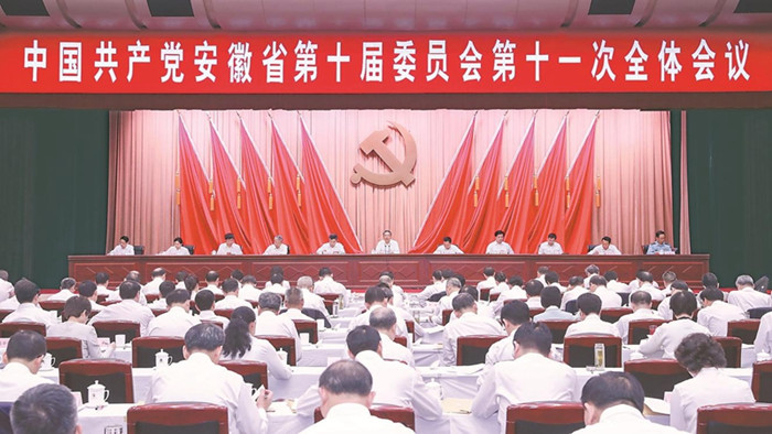 深入学习贯彻习近平总书记考察安徽主要讲话指示精神 强化“两个坚持”实现“两个更大”奋力开立异时代优美安徽建设新时势