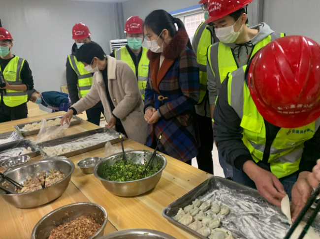 【就地过年 暖在心间】走进路桥集团黄千高速02标项目
