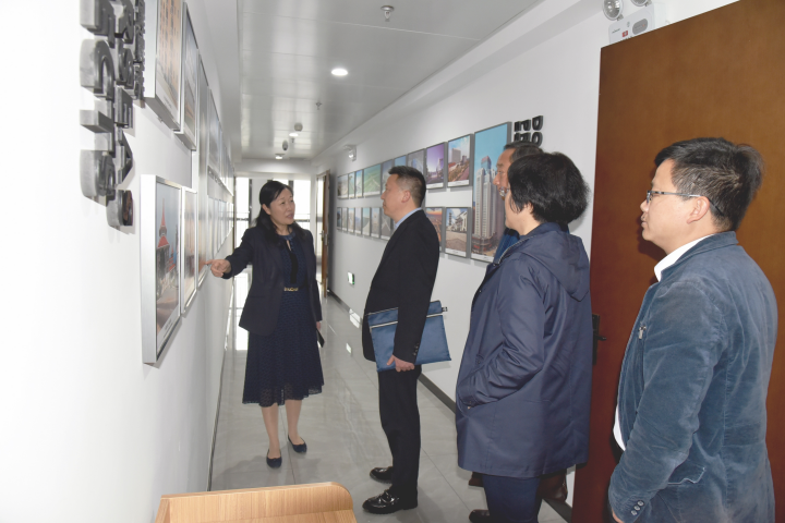 省煤田地质局到安徽365英国上市考察调研
