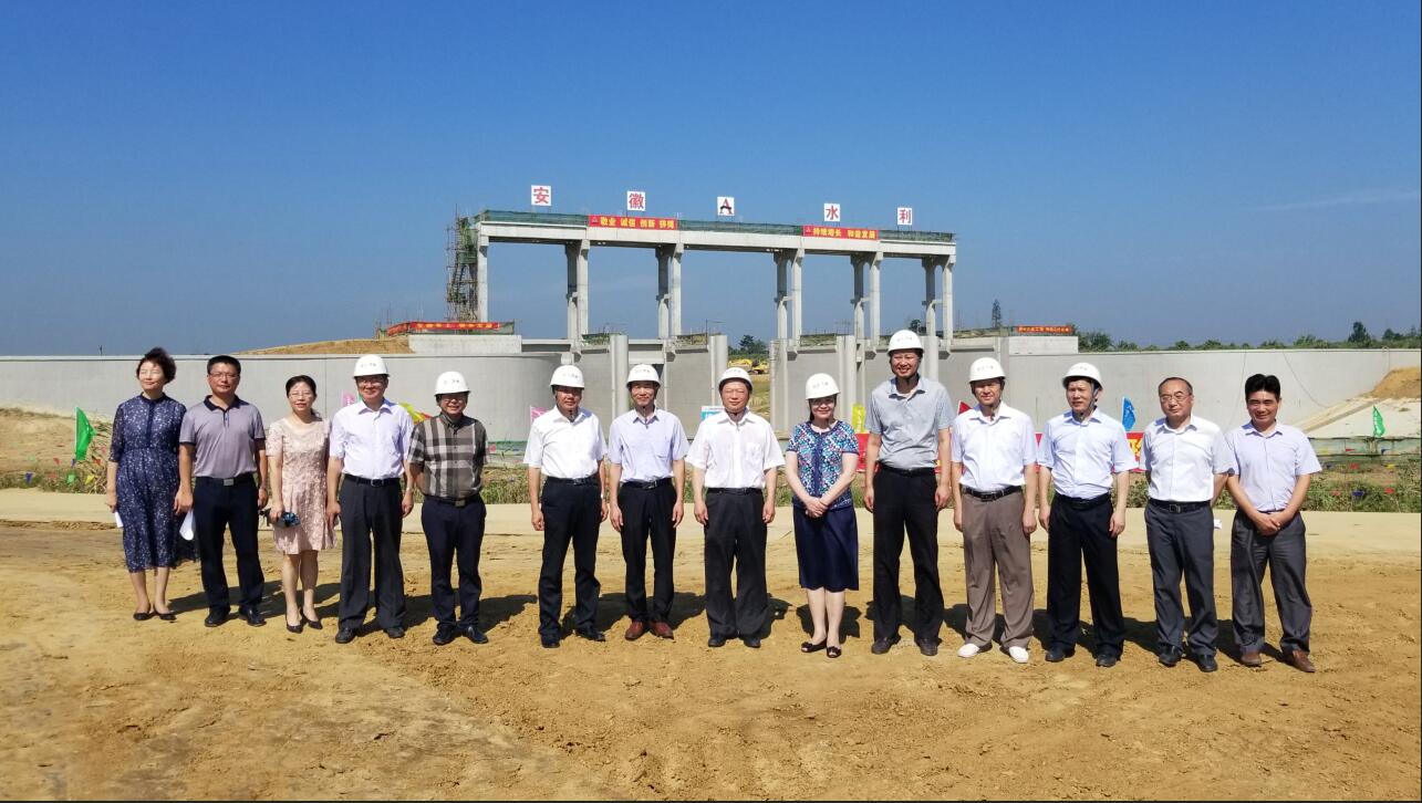 安徽省引江济淮工程建设劳动竞赛在安徽水利项目乐成举行