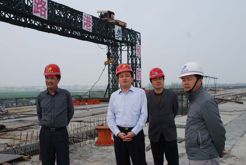 省国资委监事会主席刘孝华调研集团在建项目