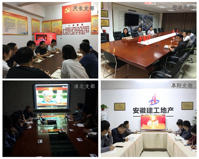 安建地产:向模范看齐 做及格党员 喜迎党的十九大