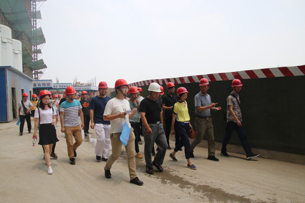 安徽三建公司首次在项目举行通讯员培训活动