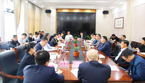 山西省修建业协会副会长张新民一行赴安徽三建公司调研