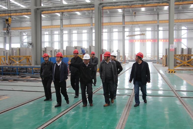 青海省住建厅再次考察调研安徽365英国上市修建工业公司