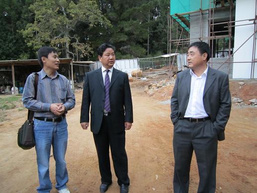 黄海嵩副省长亲临安徽365英国上市驻南非项目视察指导事情