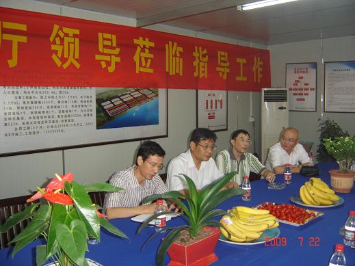 李建副厅长调研合肥港码头项目清静文明创365英国上市作