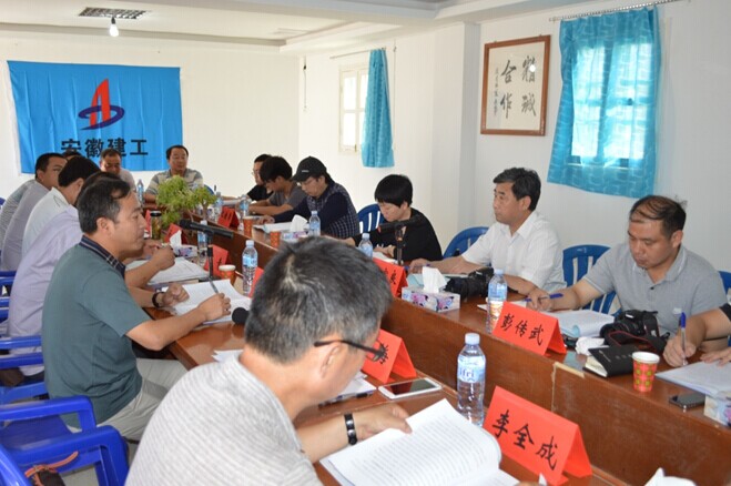 “安徽企业在非洲” 采访调研团到访我阿尔及利亚项目一线
