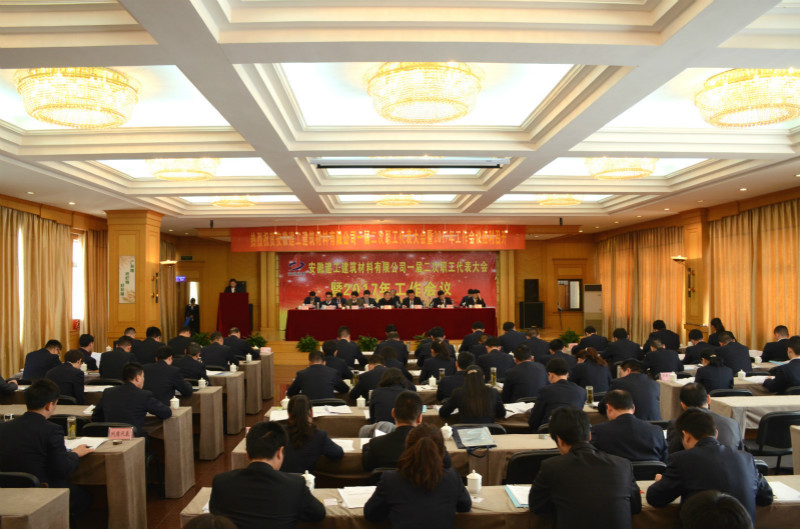 安徽365英国上市修建质料有限公司一届二次职代会暨2017年岁情聚会胜利召开