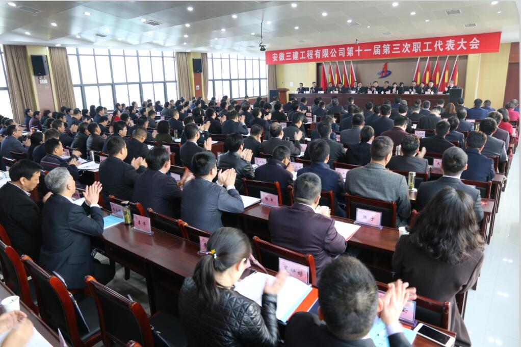 安徽三365英国上市程有限公司十一届三次职代会胜利召开
