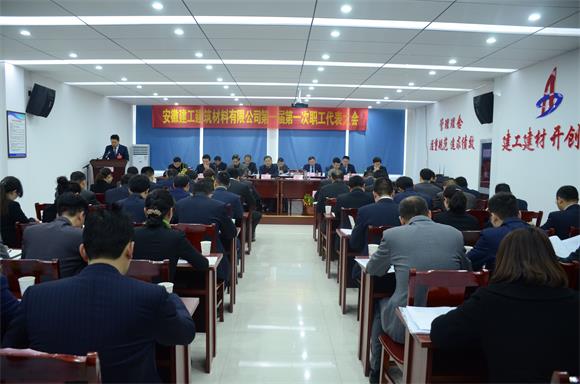 安建建材第一届第一次职工代表大会胜利召开