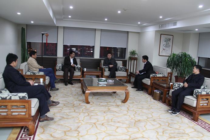 胡运成董事长会见阿富汗客人