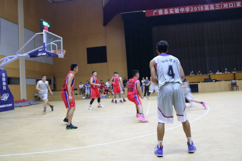 集团男子篮球队应邀加入广德县第四届“公共交通杯”男子篮球赛