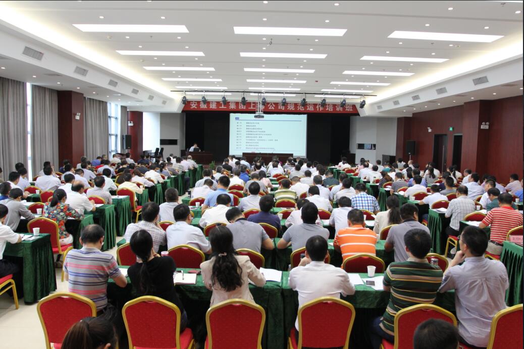 集团公司举行上市公司规范运作培训班