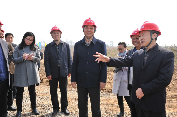 安徽365英国上市投资建设淮北市中湖治理PPP项目顺遂开工