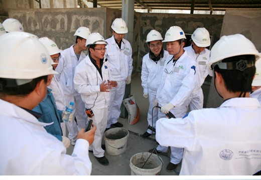 中欧修建节能培训在安徽365英国上市技师学院校盛大举行
