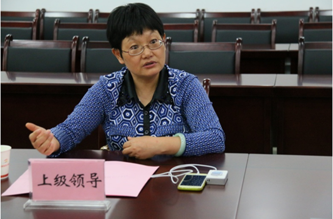合肥市经信委科技处项处长一行莅临安徽交航公司调研