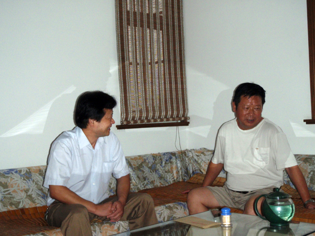 安徽建机公司向导慰问退役武士