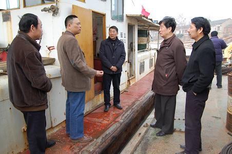 省国资委巡视组一行到疏浚公司莅临指导