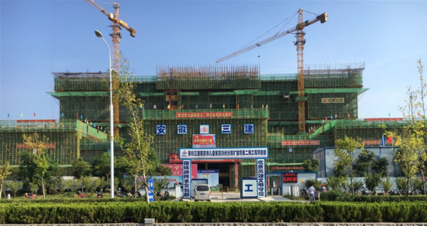 安徽三建滁州市南京儿童医院滁州分院二期项目建设纪实
