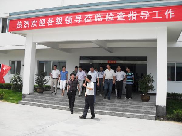 黄祁高速项目办向导视察省路桥集团承建的05标项目部驻地建设事情